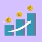 50 Ways to Earn Passive Income in 2026: Realistic Ideas for Beginners Vector illustration of income growth chart with arrow and euro coins against purple background
